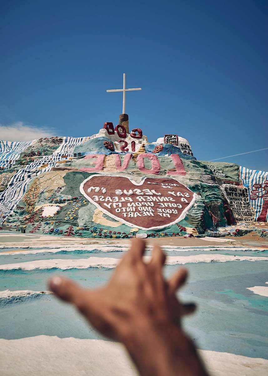 prayer photo of bible quote-themed landmark niland